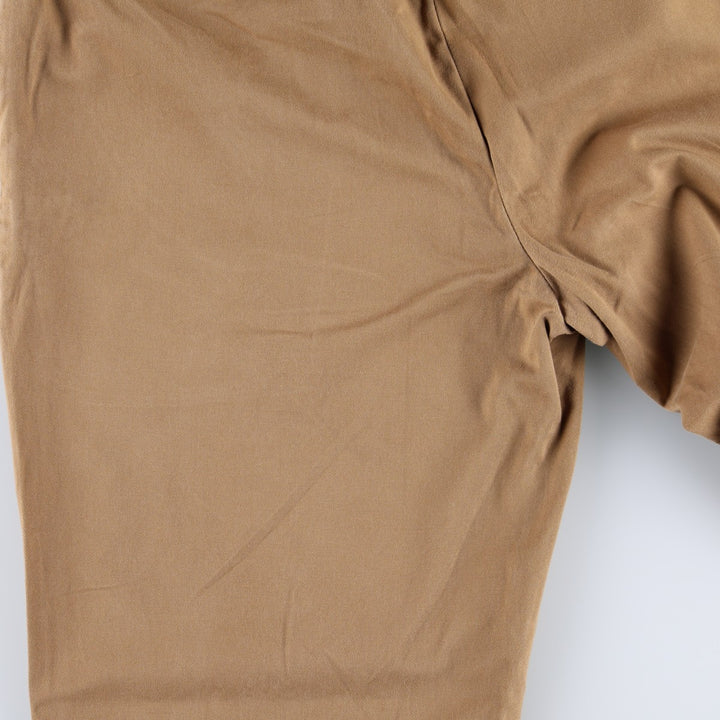 Ralph Lauren POLO by Ralph Lauren ETHAN PANT Two-pleat chino pants for men, size W36 cotton brown type Vintage Second Hand