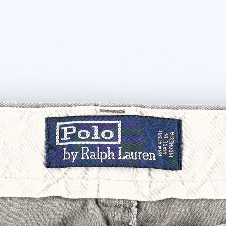 Ralph Lauren POLO by Ralph Lauren Chino Pants Men's W36 cotton Khaki type Vintage Second Hand