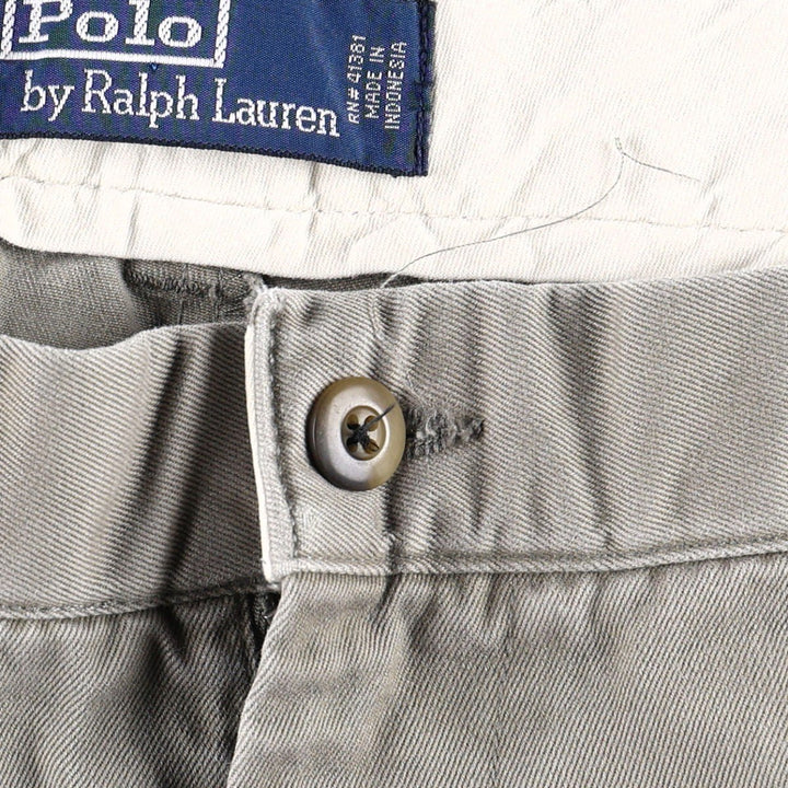 Ralph Lauren POLO by Ralph Lauren Chino Pants Men's W36 cotton Khaki type Vintage Second Hand