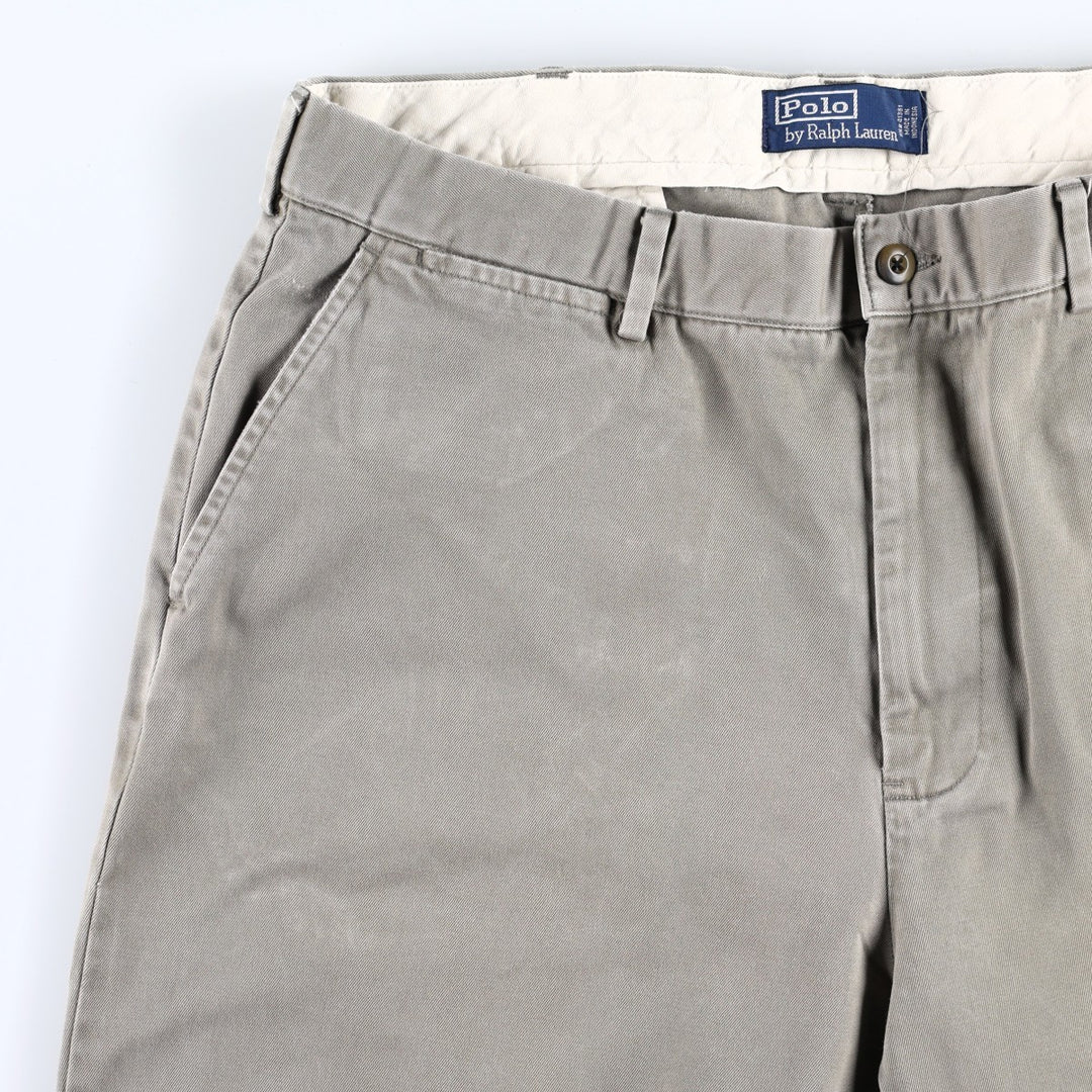 Ralph Lauren POLO by Ralph Lauren Chino Pants Men's W36 cotton Khaki type Vintage Second Hand