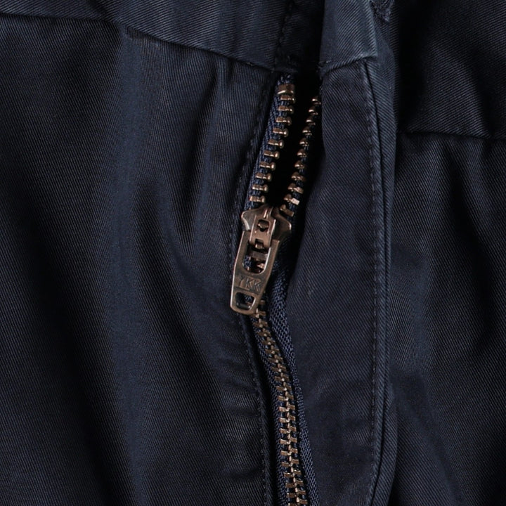 Ralph Lauren POLO by Ralph Lauren CLASSIC FIT Men's Wide-Leg Pants (equivalent to W34) cotton navy blue type Vintage Second Hand