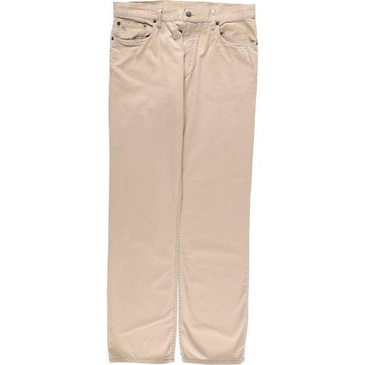 Ralph Lauren POLO RALPH LAUREN Men's Chino Pants, Size W36 cotton Beige type Vintage Second Hand