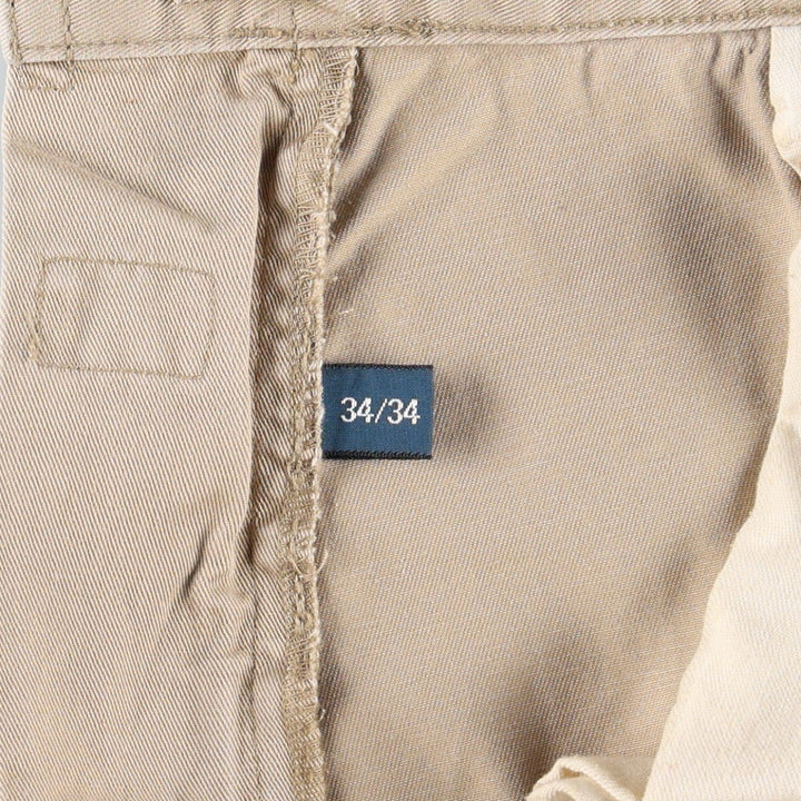 Ralph Lauren POLO RALPH LAUREN Men's Chino Pants, Size W36 cotton Beige type Vintage Second Hand