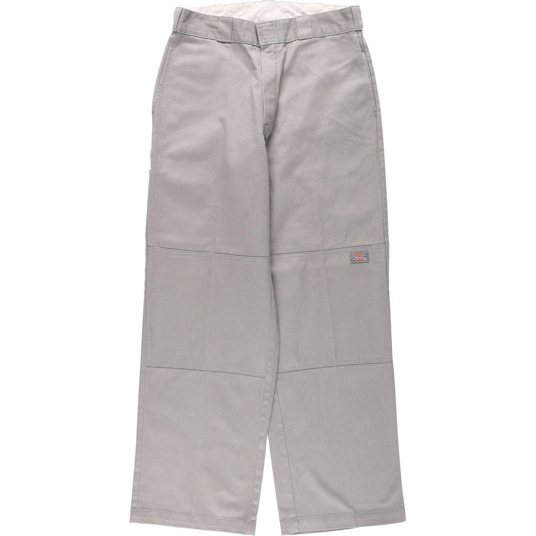 Dickies Double Knee Work Pants Men's W32 equivalent unclear gray type Vintage Second Hand