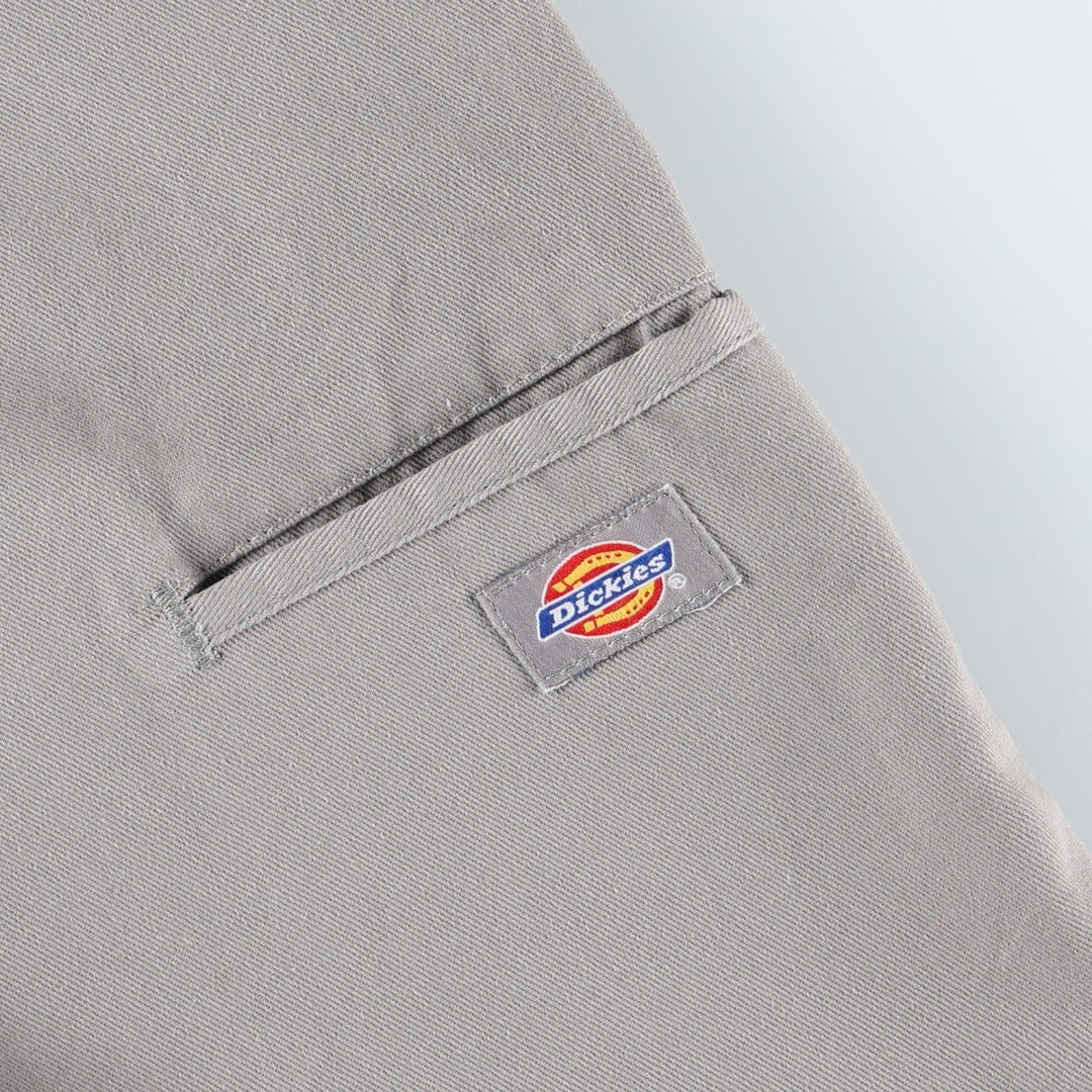 Dickies Double Knee Work Pants Men's W32 equivalent unclear gray type Vintage Second Hand