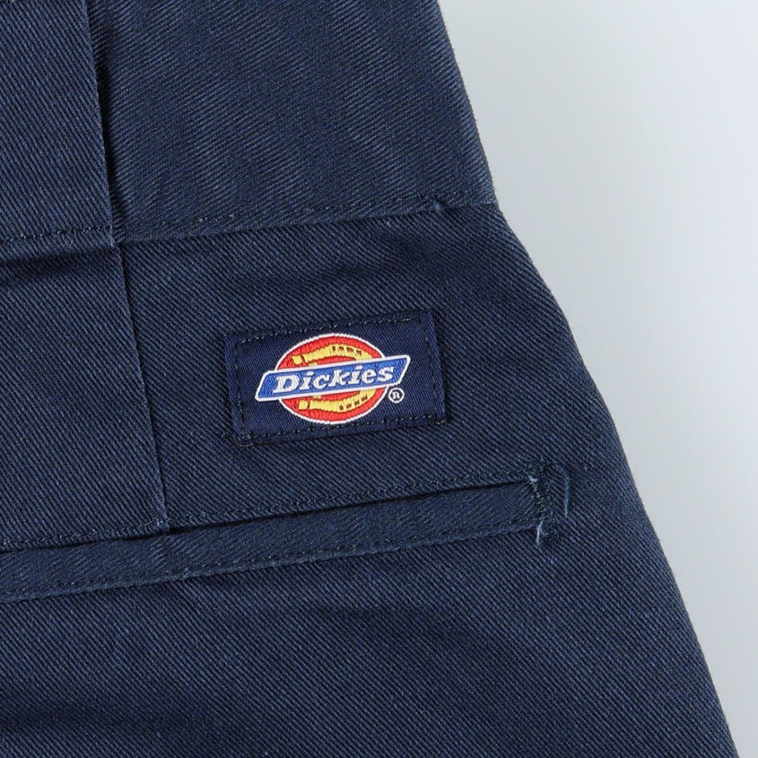 Dickies Work Pants Men's W34 unclear navy blue type Vintage Second Hand