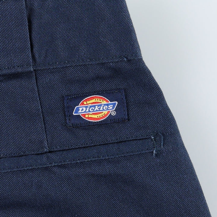 Dickies Work Pants Men's W34 unclear navy blue type Vintage Second Hand