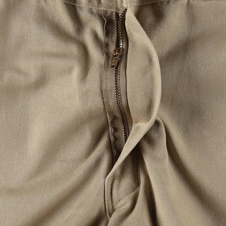 Dickies Double Knee Work Pants Men's W34 polyester beige type brown Vintage Second Hand