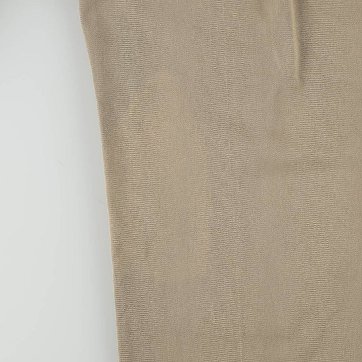 Dickies Double Knee Work Pants Men's W34 polyester beige type brown Vintage Second Hand