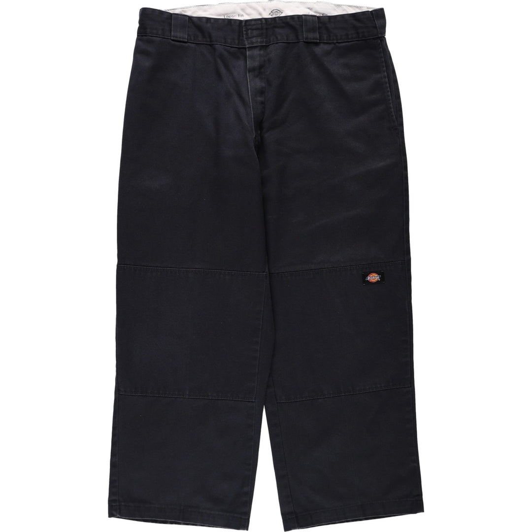 Dickies Double Knee Work Pants, Men's Size W36 unclear black type Vintage Second Hand