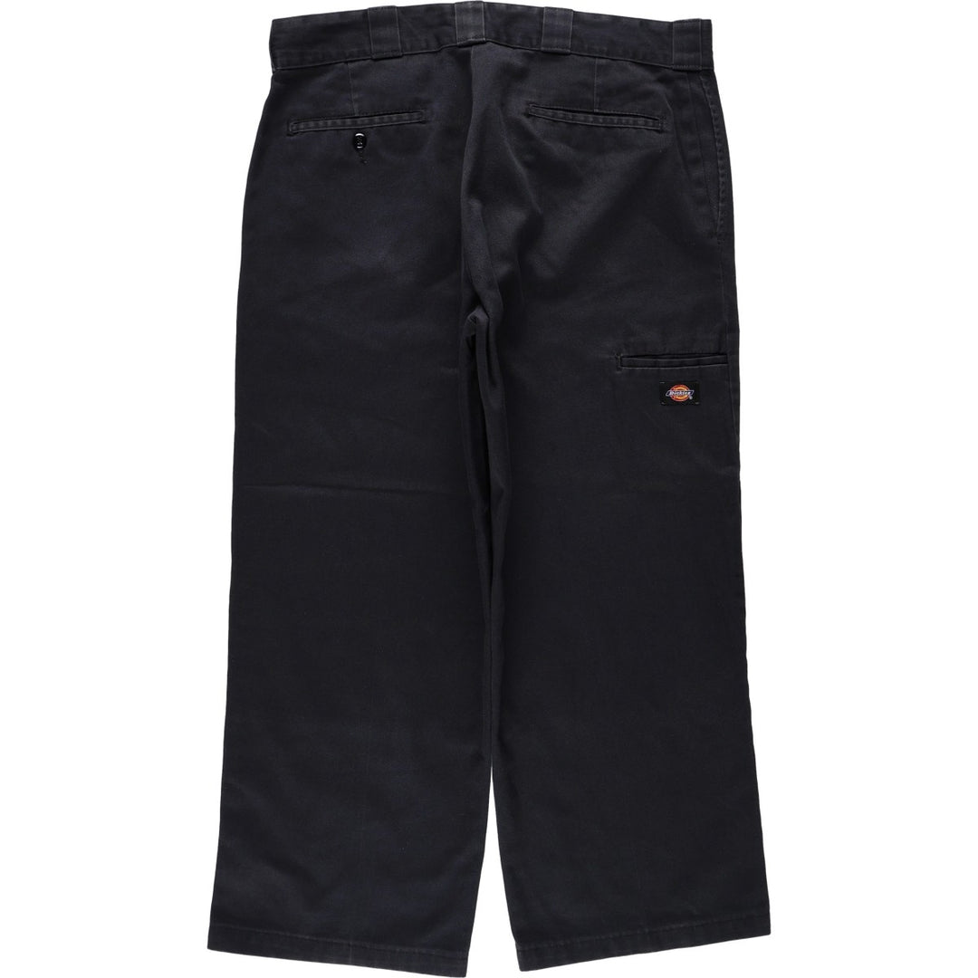 Dickies Double Knee Work Pants, Men's Size W36 unclear black type Vintage Second Hand