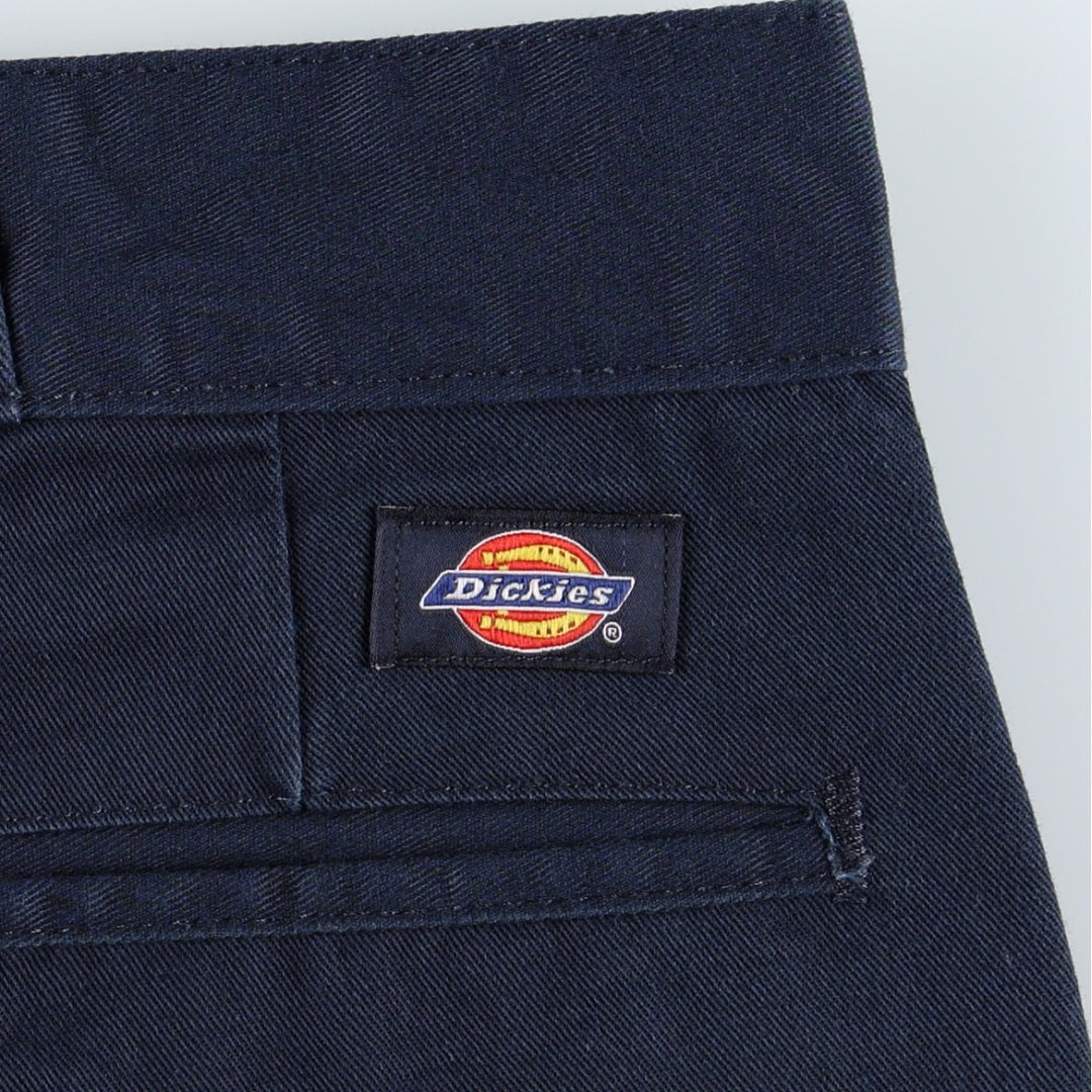 Dickies 874 Original Fit Work Pants, Men's W36 (approx.) polyester navy blue type Vintage Second Hand