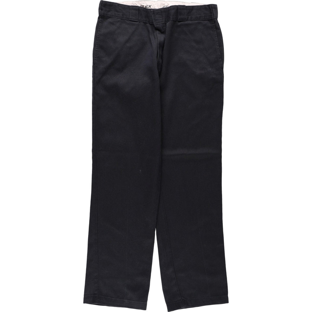Dickies 874 Original Fit Work Pants, Men's, Size W34 polyester black type Vintage Second Hand