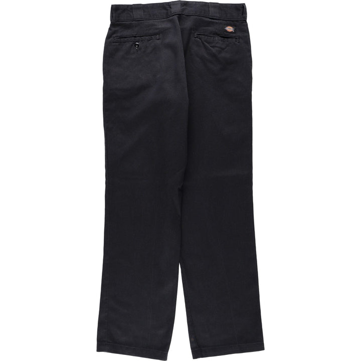 Dickies 874 Original Fit Work Pants, Men's, Size W34 polyester black type Vintage Second Hand