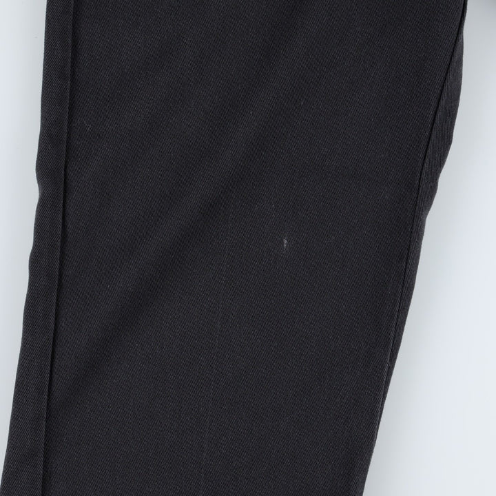 Dickies 874 Original Fit Work Pants, Men's, Size W34 polyester black type Vintage Second Hand