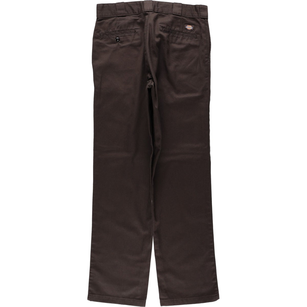 Dickies 874 Original Fit Work Pants, Men's, Size W34 polyester brown type Vintage Second Hand