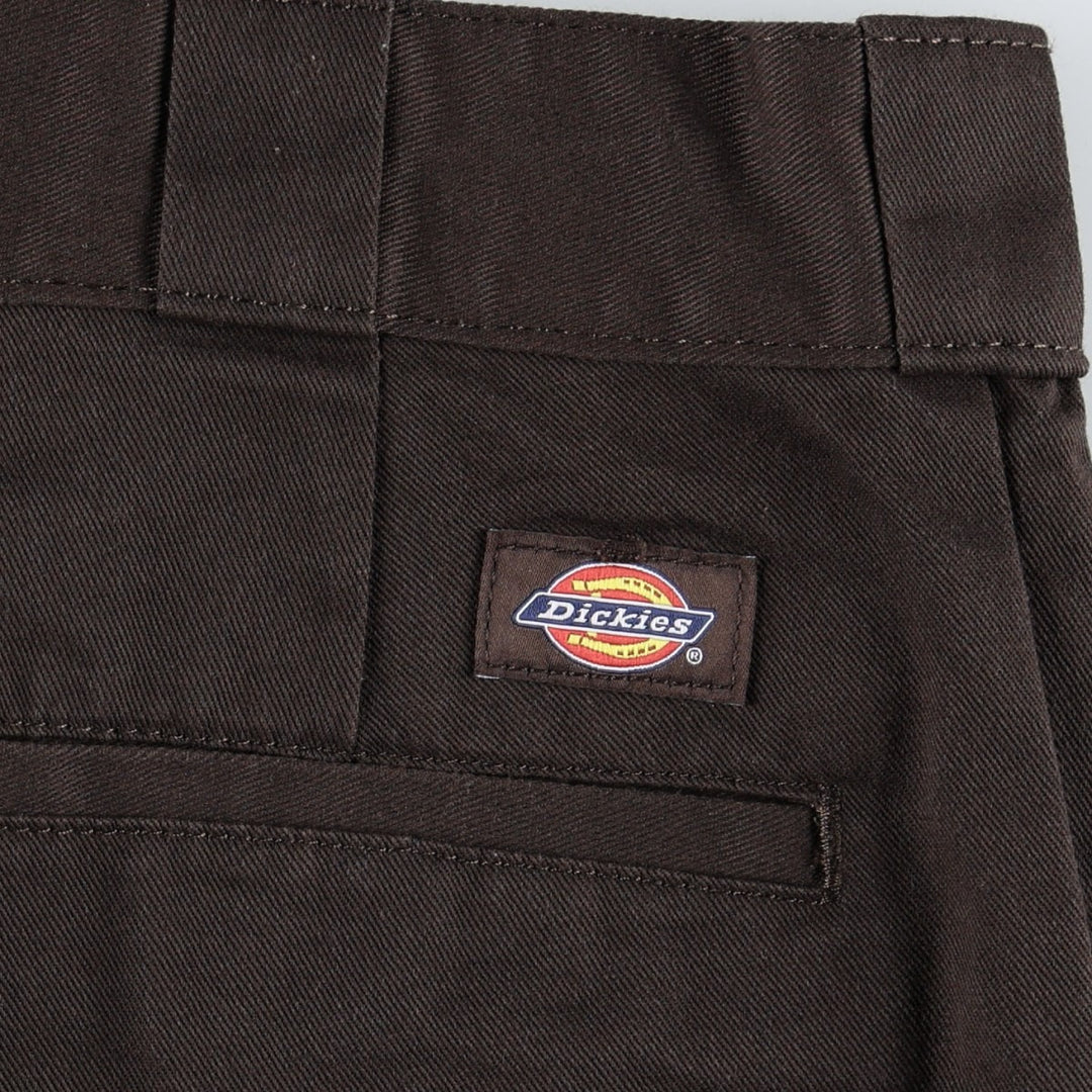 Dickies 874 Original Fit Work Pants, Men's, Size W34 polyester brown type Vintage Second Hand