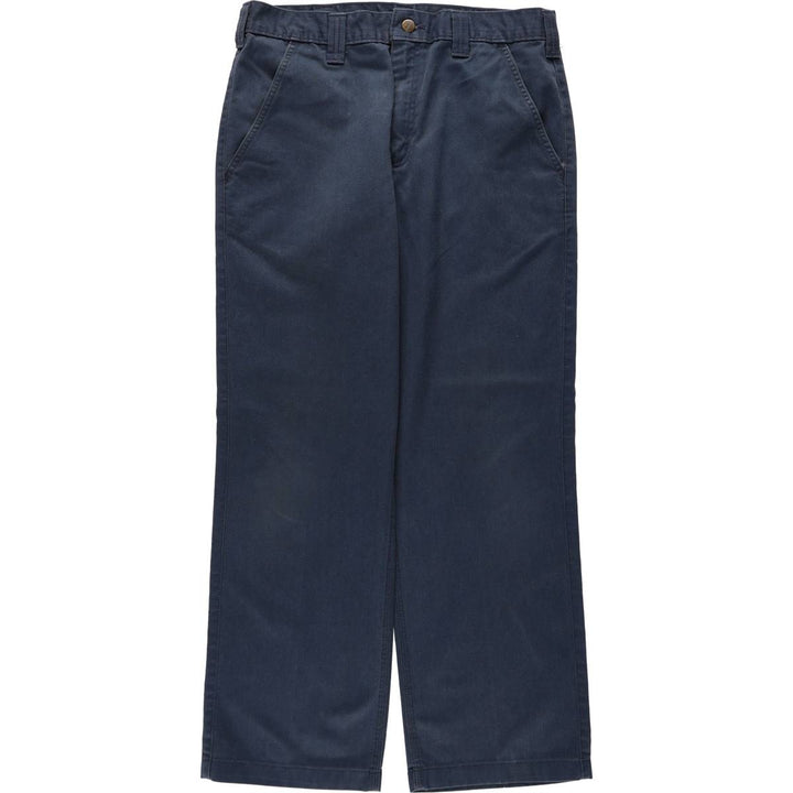Carhartt Work Pants Men's W33 equivalent unclear navy blue type Vintage Second Hand