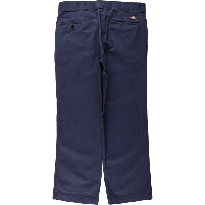 Dickies 874 Original Fit Work Pants for Men, W36 polyester navy blue type Vintage Second Hand