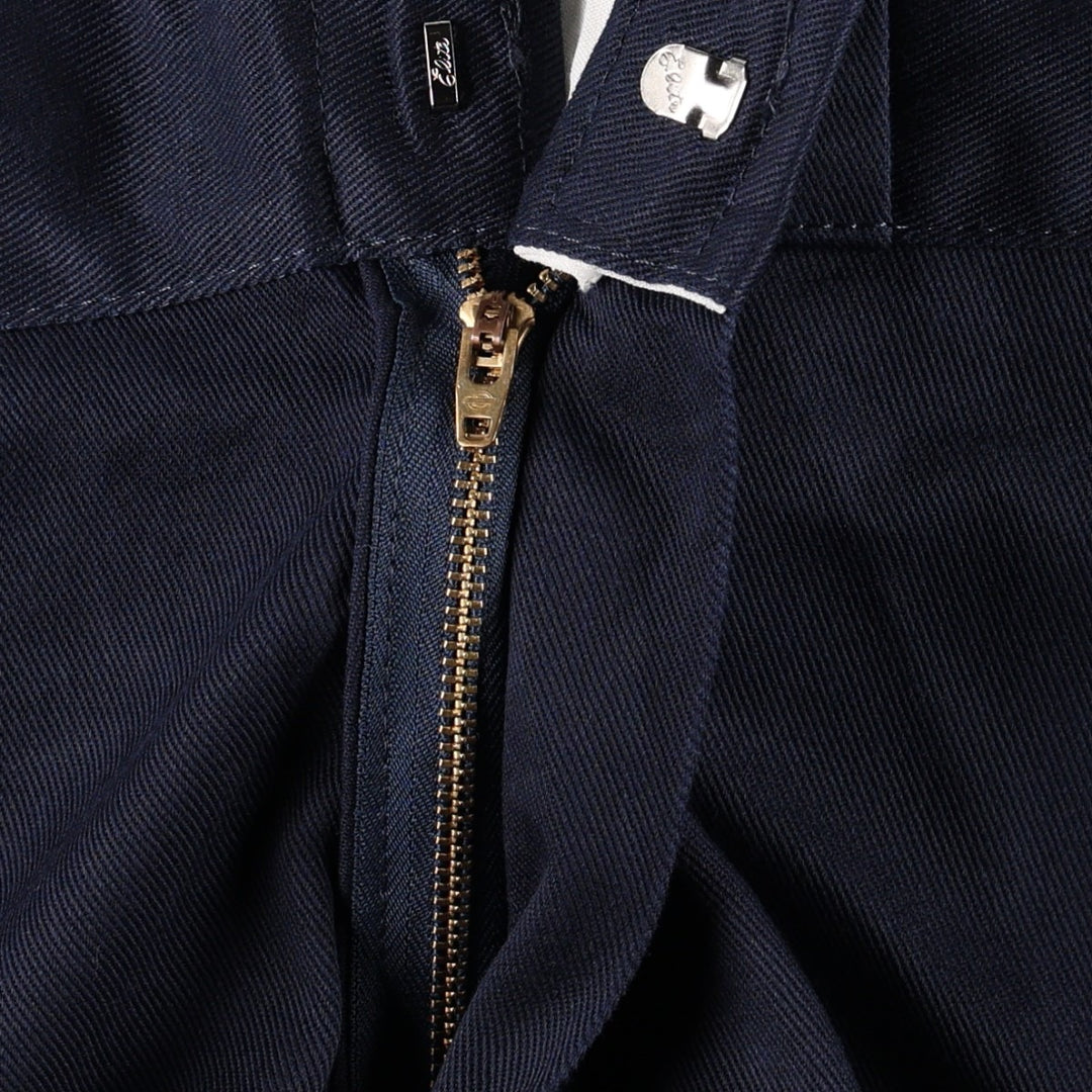 Dickies 874 FLEX ORIGINAL FIT Work Pants, Men's, Size 34 (approx.) polyester navy blue type Vintage Second Hand