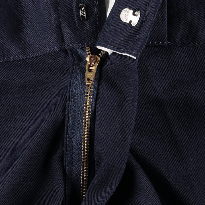 Dickies 874 FLEX ORIGINAL FIT Work Pants, Men's, Size 34 (approx.) polyester navy blue type Vintage Second Hand
