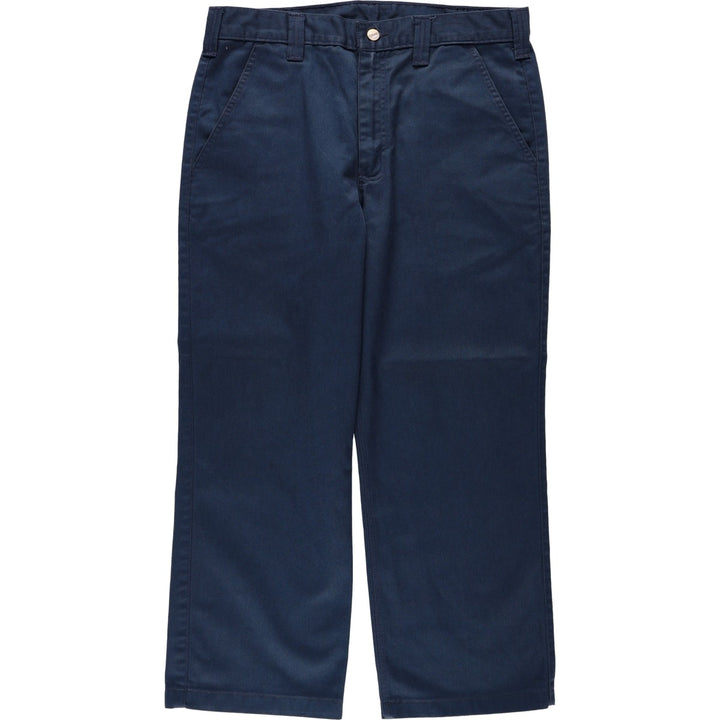 Carhartt Men's Work Pants, Size W34 unclear navy blue type Vintage Second Hand