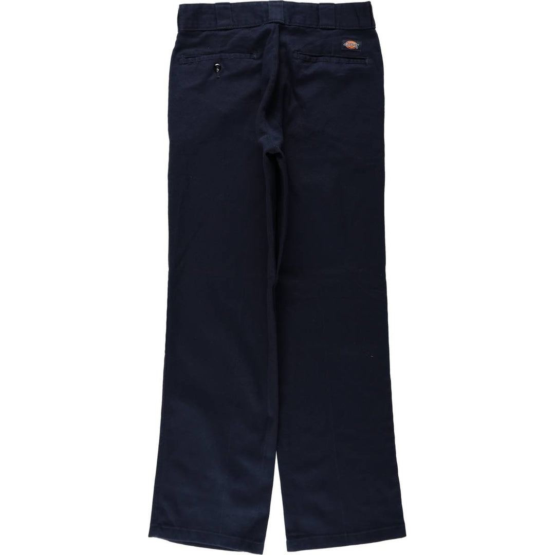 Dickies 874 Original Fit FLEX Work Pants, Men's W32 (approx.) polyester navy blue type Vintage Second Hand