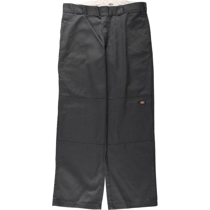 Dickies Loose Fit Work Pants, Men's, Size 36 polyester gray type Vintage Second Hand