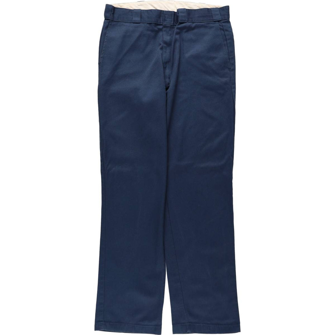 Dickies Work Pants Men's W36 unclear Navy blue Vintage Second Hand