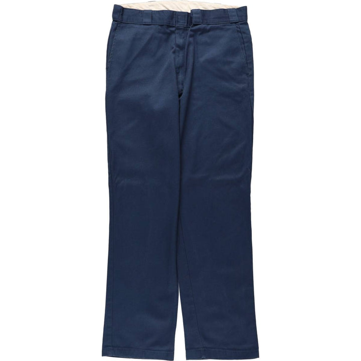 Dickies Work Pants Men's W36 unclear Navy blue Vintage Second Hand