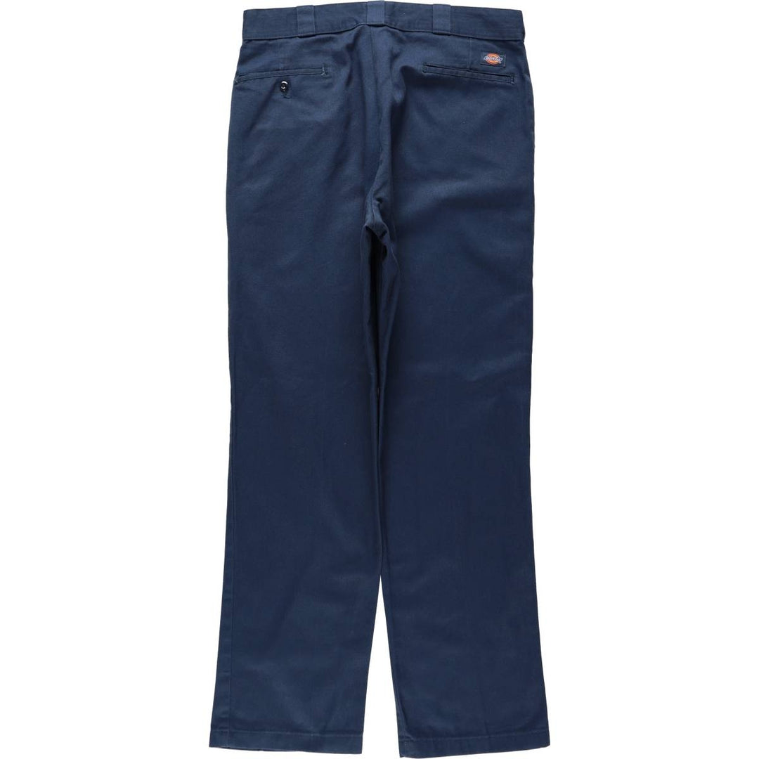 Dickies Work Pants Men's W36 unclear Navy blue Vintage Second Hand