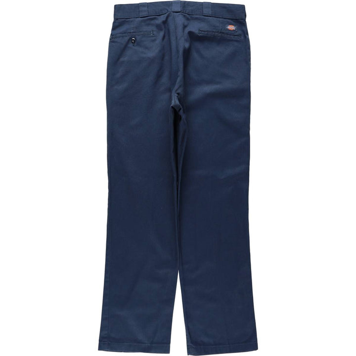 Dickies Work Pants Men's W36 unclear Navy blue Vintage Second Hand