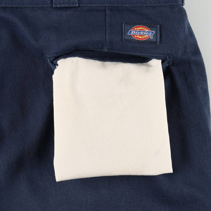 Dickies Work Pants Men's W36 unclear Navy blue Vintage Second Hand