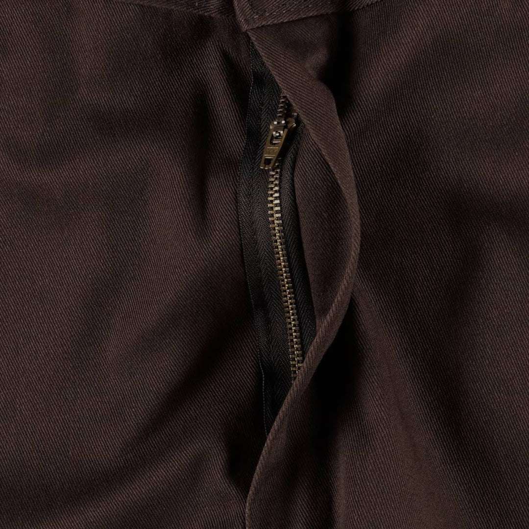 Dickies Work Pants Men's W37 polyester brown type Vintage Second Hand