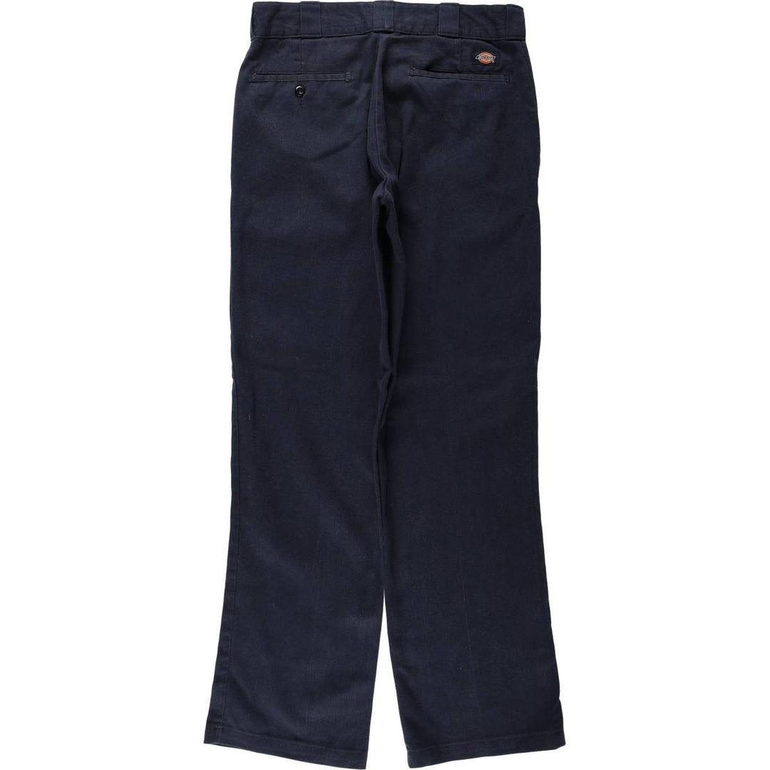 Dickies 874 Original Fit FLEX Work Pants, Men's W31 (approx.) polyester navy blue type Vintage Second Hand
