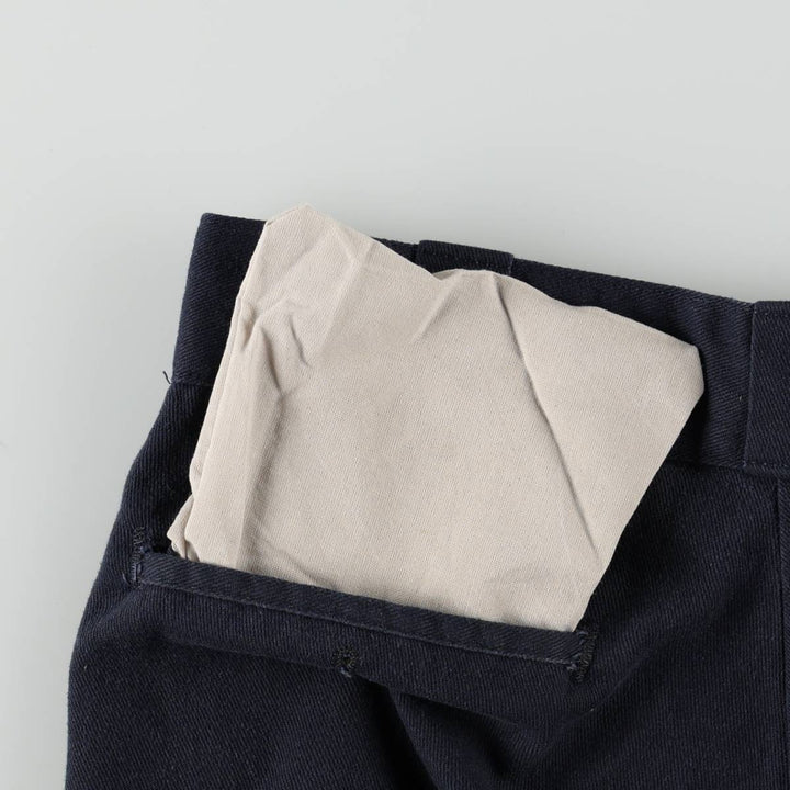 Dickies 874 Original Fit FLEX Work Pants, Men's W31 (approx.) polyester navy blue type Vintage Second Hand