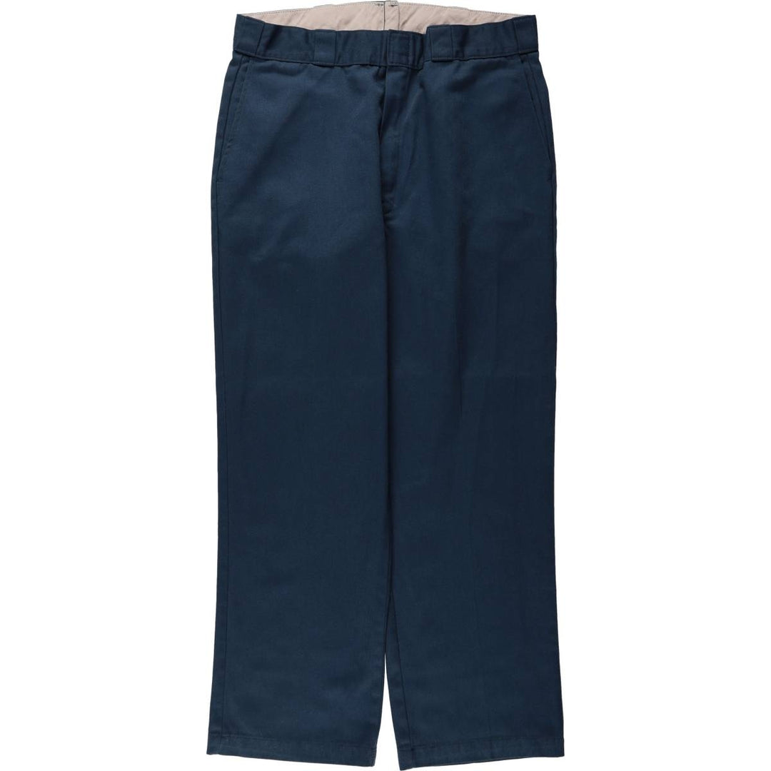 Dickies Men's Work Pants, Size W35 unclear Navy blue Vintage Second Hand