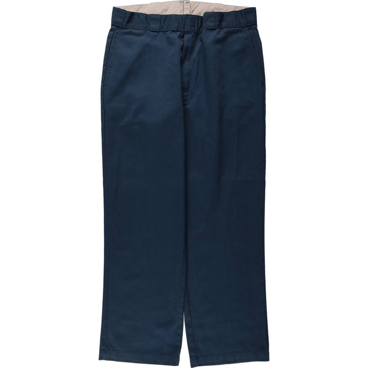 Dickies Men's Work Pants, Size W35 unclear Navy blue Vintage Second Hand