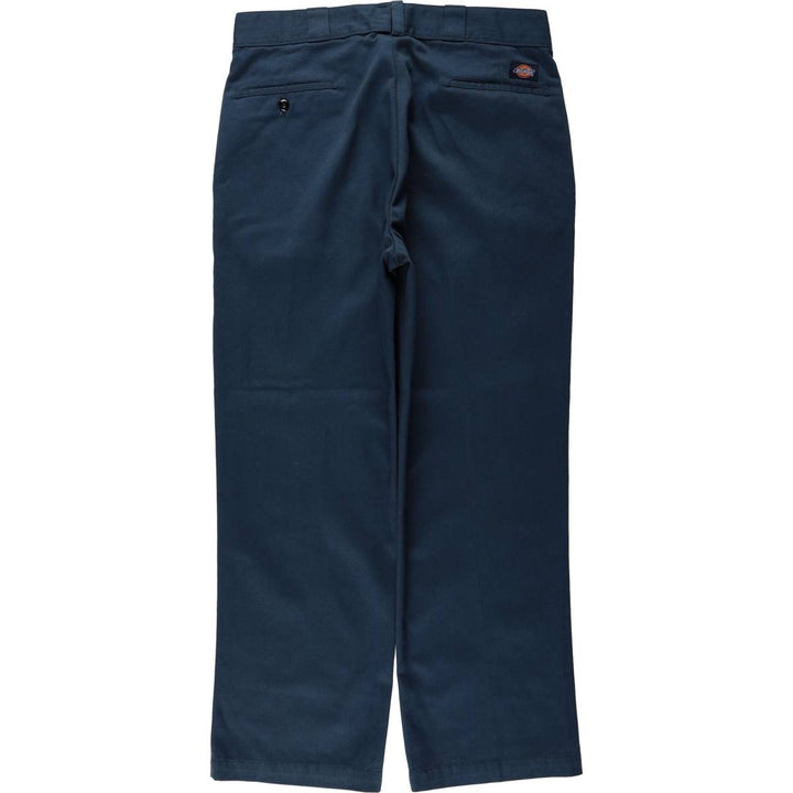 Dickies Men's Work Pants, Size W35 unclear Navy blue Vintage Second Hand