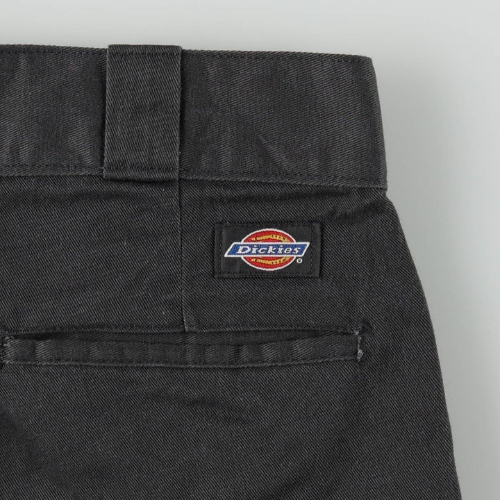 Dickies Work Pants Men's W34 unclear gray type Vintage Second Hand