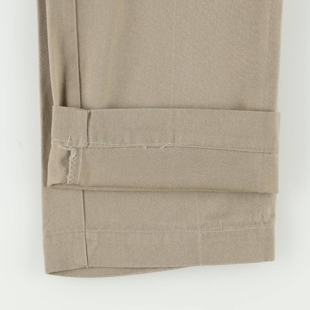 Dickies Work Pants Men's W32 equivalent unclear Beige type Vintage Second Hand