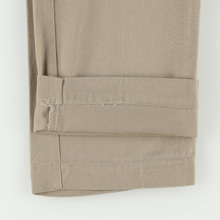 Dickies Work Pants Men's W32 equivalent unclear Beige type Vintage Second Hand