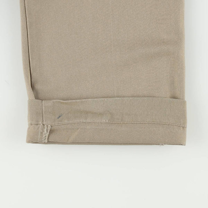 Dickies Work Pants Men's W32 equivalent unclear Beige type Vintage Second Hand