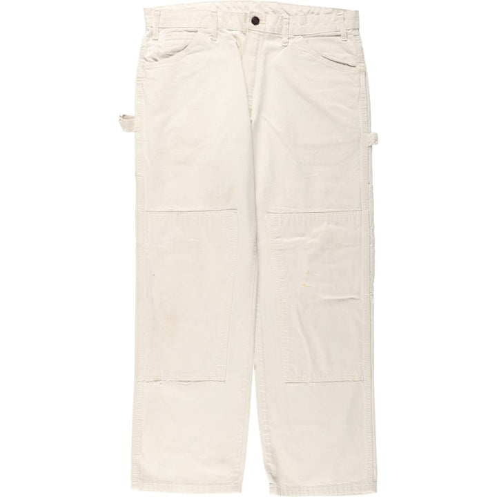 Dickies Double Knee Painter Pants, Men's, Size W34 cotton pale white type Vintage Second Hand
