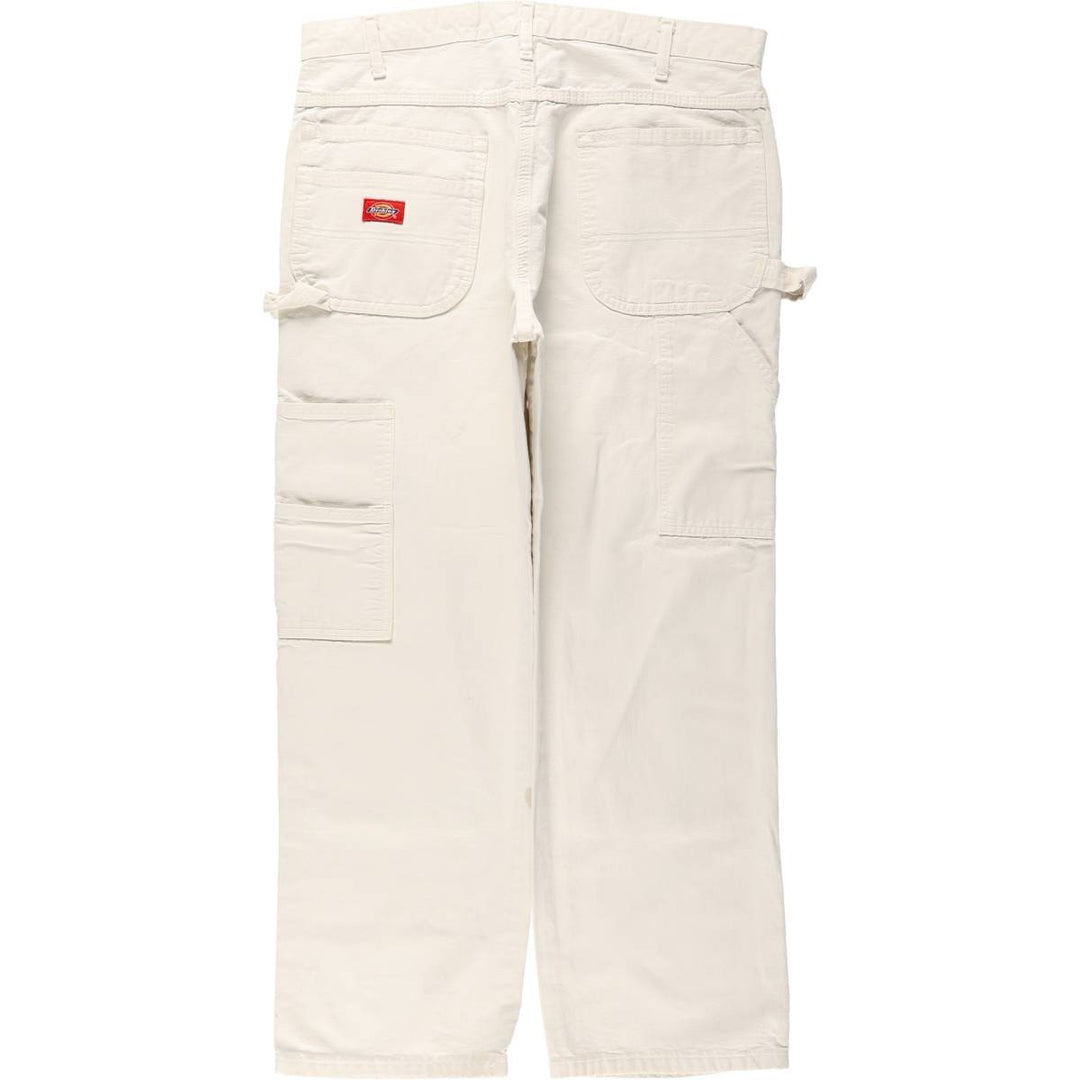 Dickies Double Knee Painter Pants, Men's, Size W34 cotton pale white type Vintage Second Hand