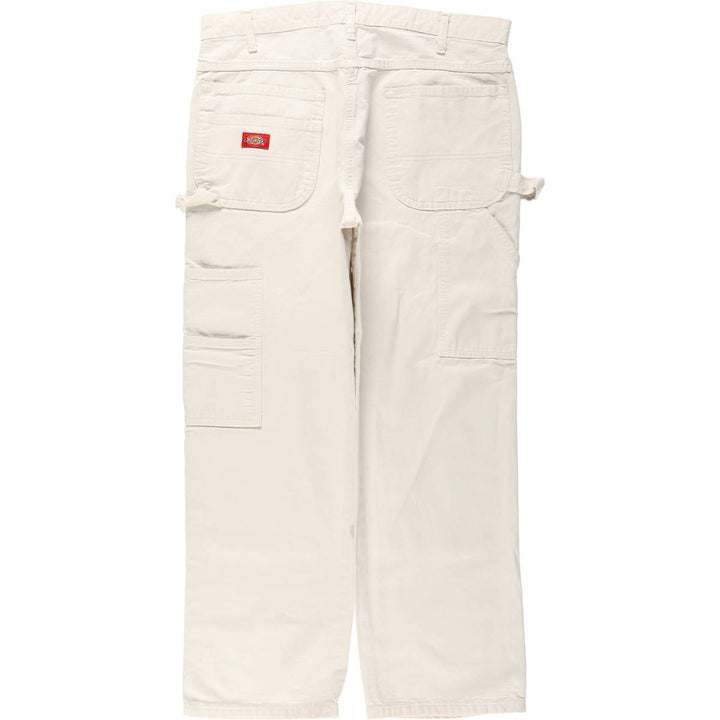Dickies Double Knee Painter Pants, Men's, Size W34 cotton pale white type Vintage Second Hand