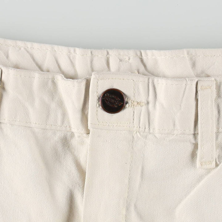 Dickies Double Knee Painter Pants, Men's, Size W34 cotton pale white type Vintage Second Hand