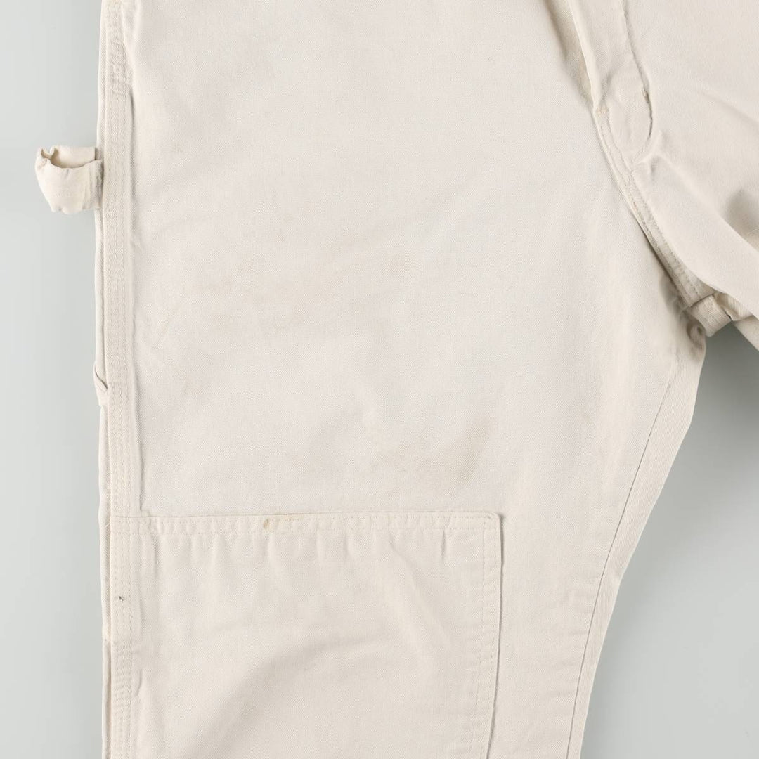 Dickies Double Knee Painter Pants, Men's, Size W34 cotton pale white type Vintage Second Hand