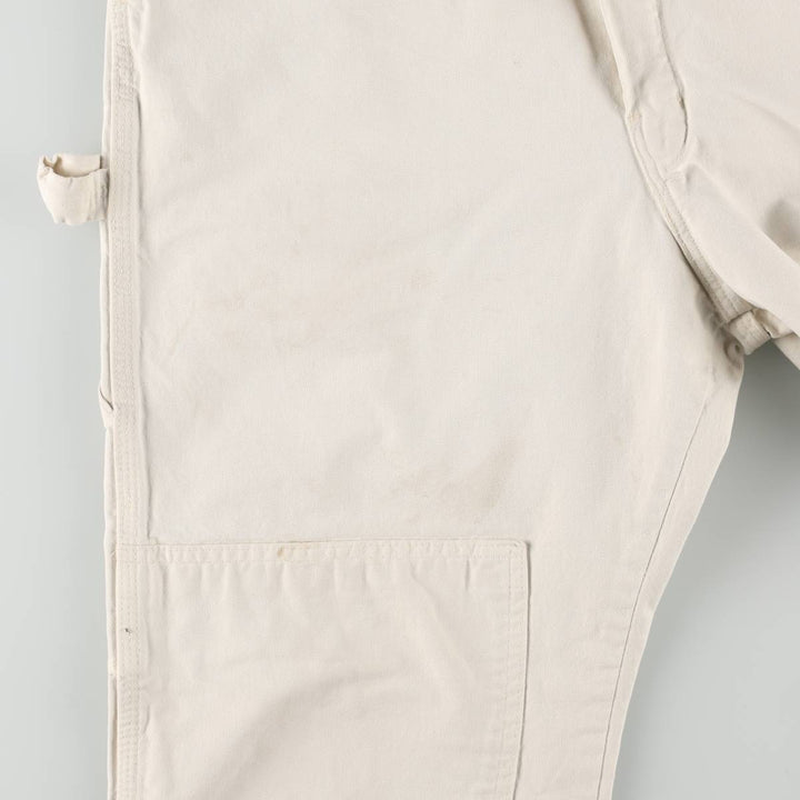 Dickies Double Knee Painter Pants, Men's, Size W34 cotton pale white type Vintage Second Hand