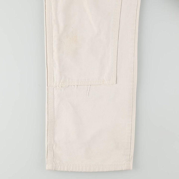 Dickies Double Knee Painter Pants, Men's, Size W34 cotton pale white type Vintage Second Hand